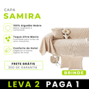 [Leve 2, Pague 1] Capa Completa para Sofá Samira em Algodão + 2 Brindes: Capas para Almofadas